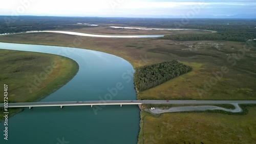 Der Kenai River in Alaska