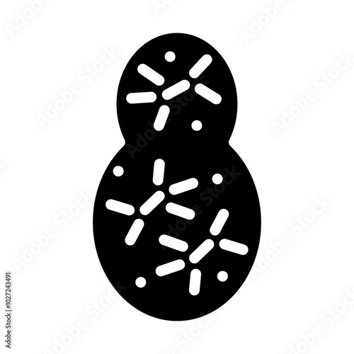 Yeast Cell Vector Design Icon Style