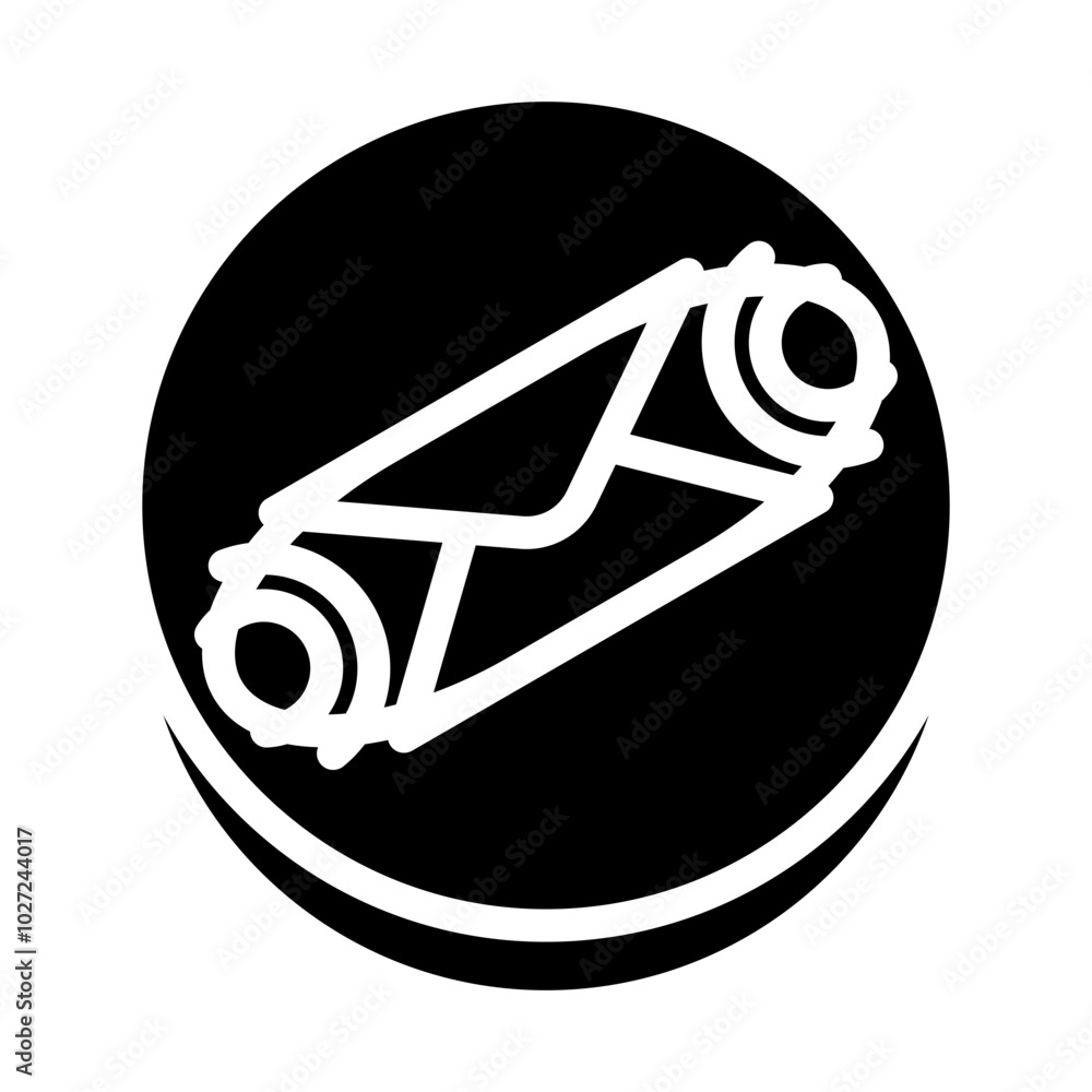 Cannoli Vector Design Icon Style Cannoli Vector Design Icon Style