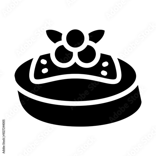 Bruschetta Vector Design Icon Style
