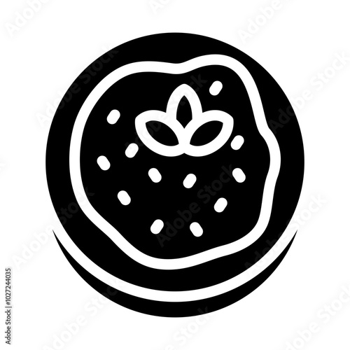 Pesto Genovese Vector Design Icon Style