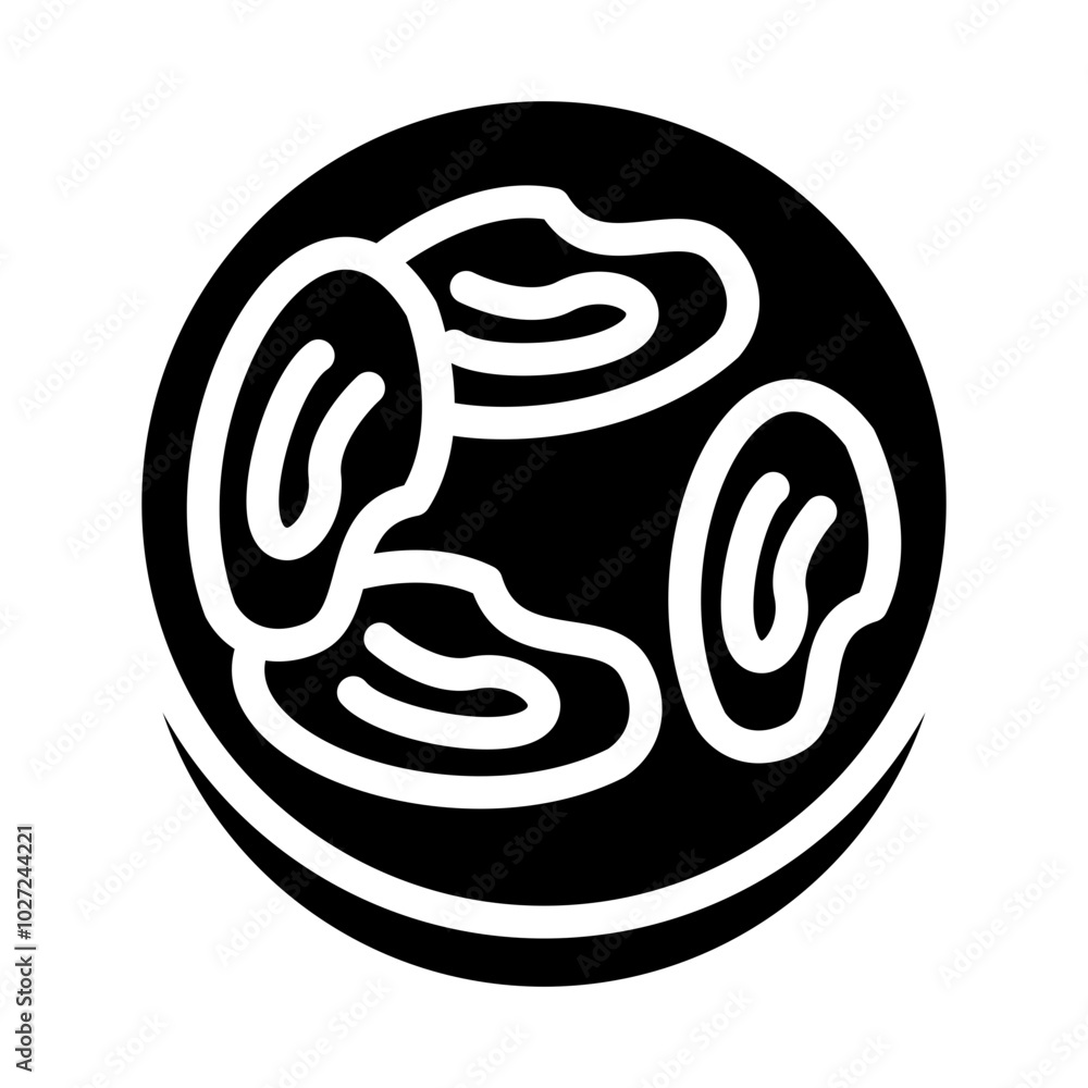 Eggplant Rollatini Vector Design Icon Style Eggplant Rollatini Vector Design Icon Style