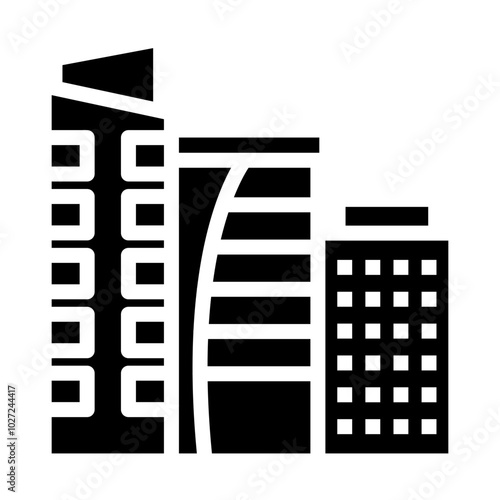 City Panorama Vector Design Icon Style