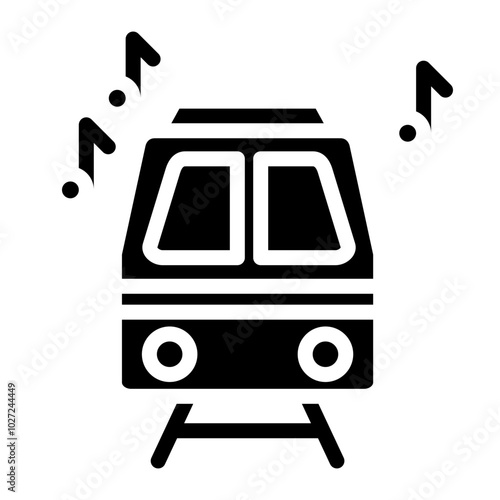 Metropolitan Melody Vector Design Icon Style