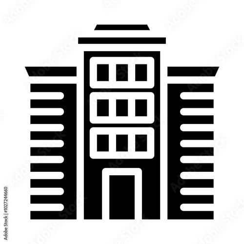 Cityscape Serenade Vector Design Icon Style