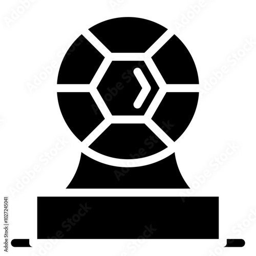 Soccer Sculptor Vector Design Icon Style