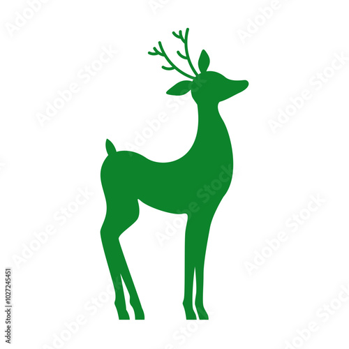 Reindeer Silhouette