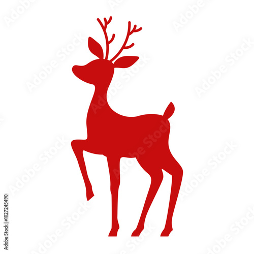 Reindeer Silhouette