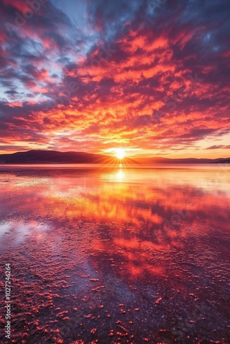 Sunset at the Sea
