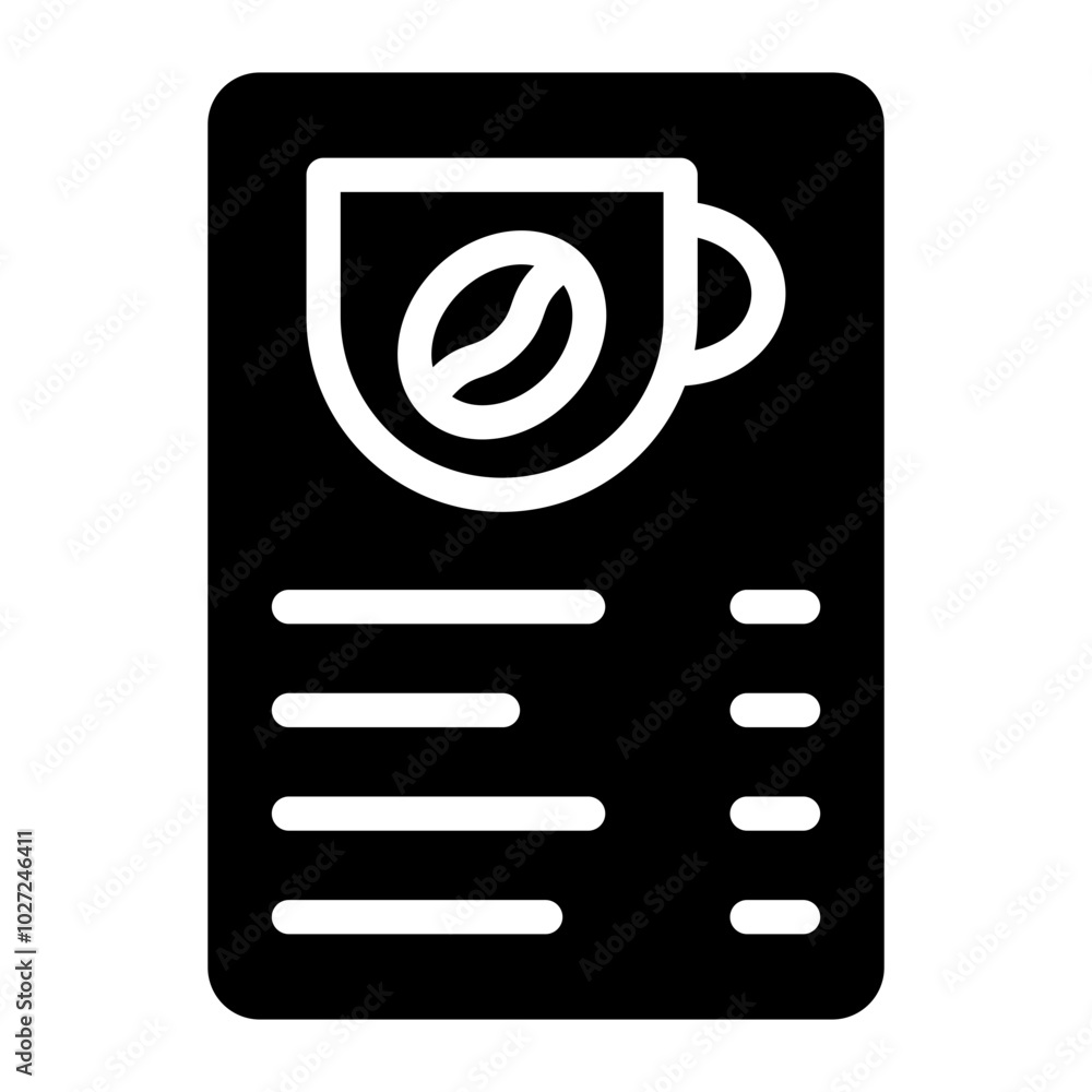 Menu Board Vector Design Icon Style Menu Board Vector Design Icon Style