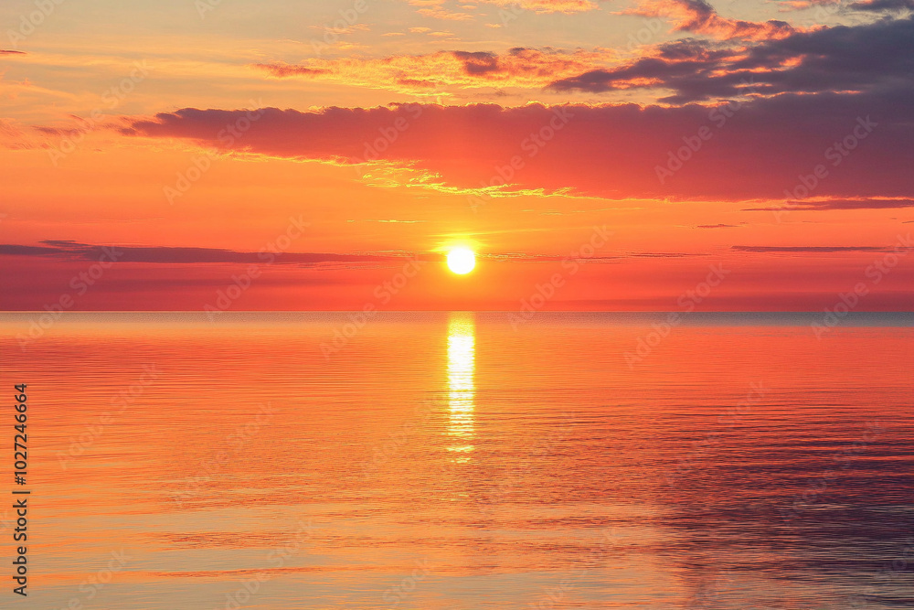 Sunset at the Sea Sunset at the Sea