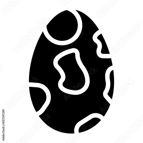 Dragon Egg Vector Design Icon Style