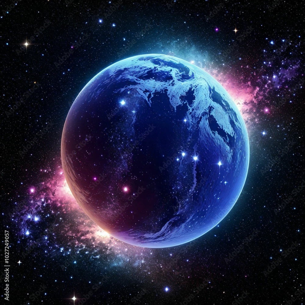 fictional planet in space fictional planet in space