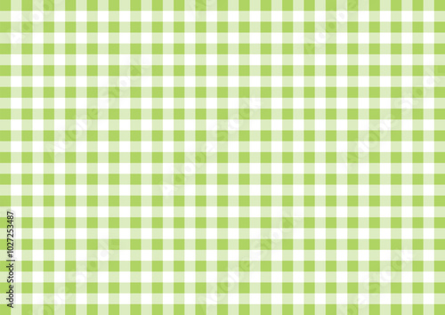 Mint Green Gingham Pattern Seamless Checkered Design for Fabrics and Backgrounds