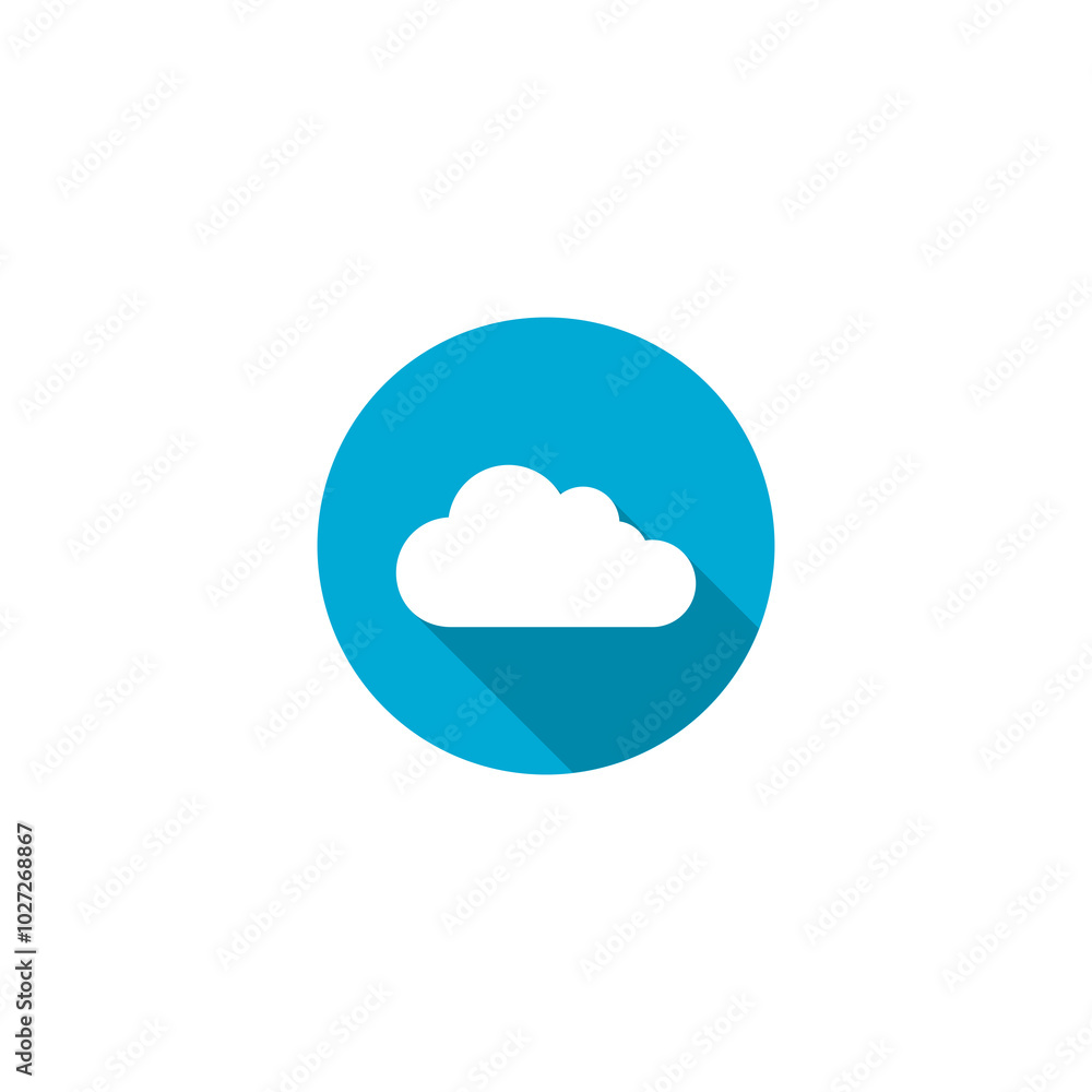 Cloud icon isolated on transparent background Cloud icon isolated on transparent background