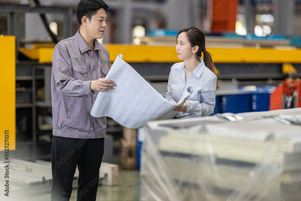 1. Blueprint Review at Metal Sheet Factory 1. Blueprint Review at Metal Sheet Factory