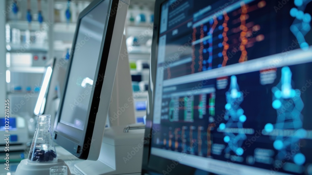 Advanced laboratory research with computers and data analysis for scientific breakthroughs Advanced laboratory research with computers and data analysis for scientific breakthroughs