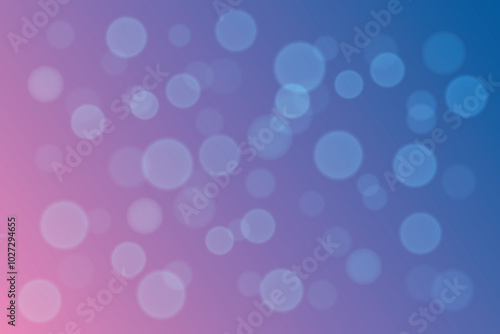 Background with bokeh effect in pink and blue color.