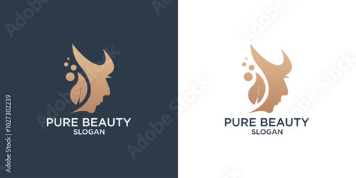 premium vector collection set of beauty hair logos
