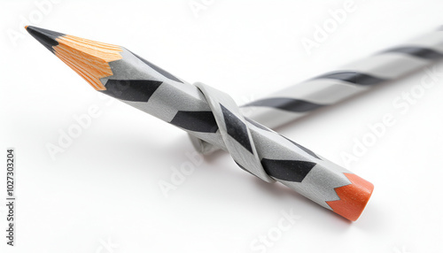 twisted pencil photo