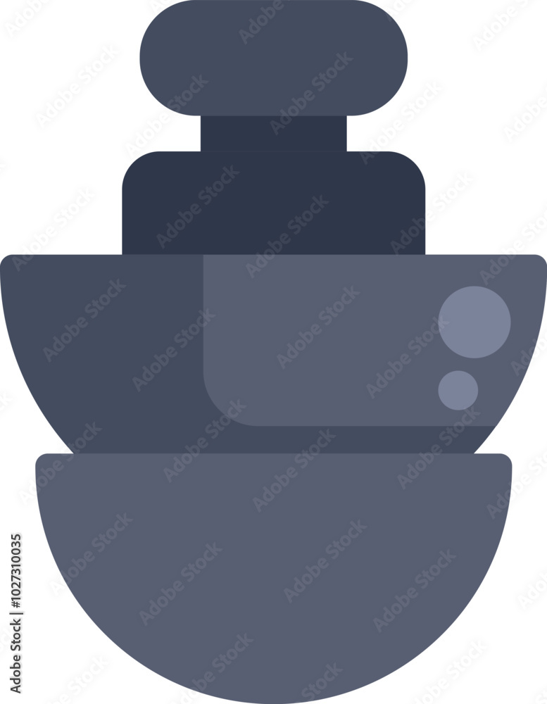Obraz premium This flat style icon depicts a security camera, emphasizing its role in monitoring and ensuring safety