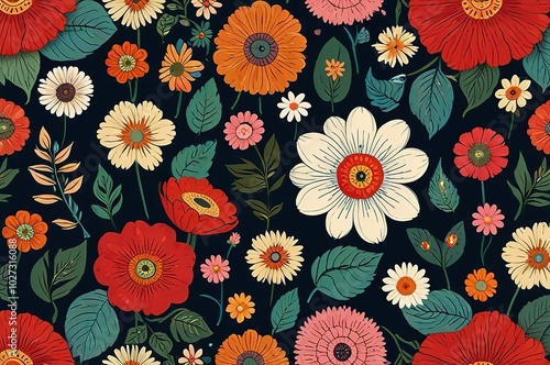 seamless floral pattern