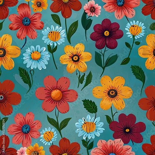 seamless floral pattern