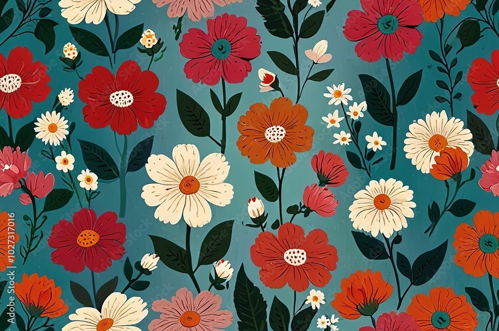 seamless floral pattern seamless floral pattern