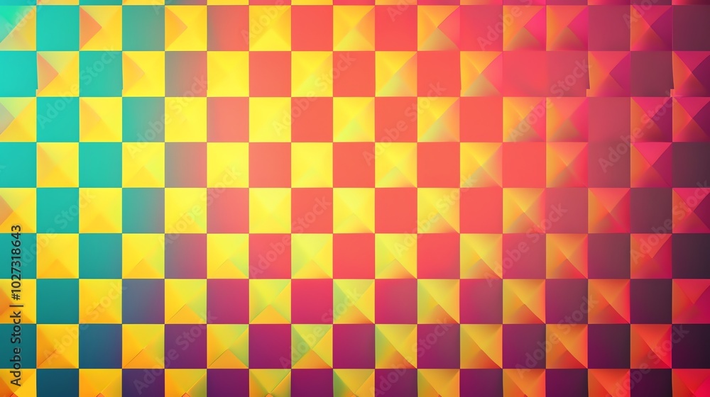 Abstract geometric background of colorful squares. Abstract geometric background of colorful squares.