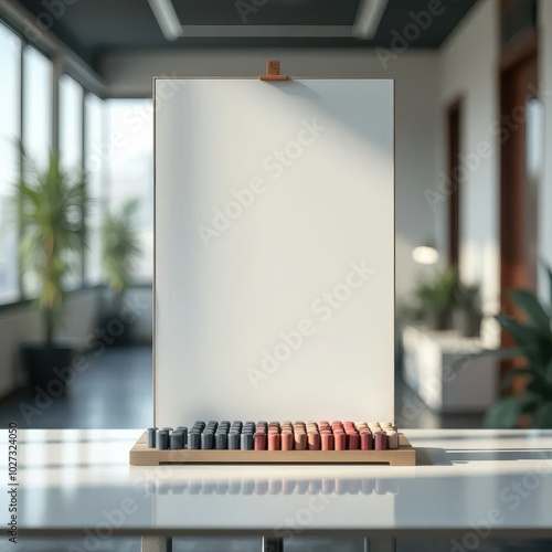 whiteboard in office space