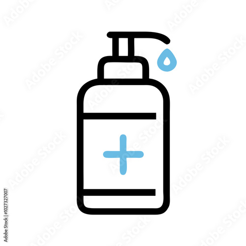 Antiseptic Bottle Icon