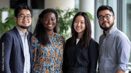 A global team of astrophysicists from Asia, Africa, and Latin America researching black holes and cosmic anomalies, reflecting the shared curiosity about space