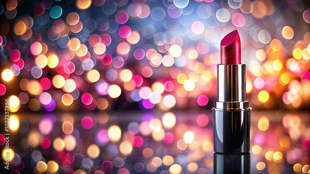 Lipstick smudge showcased on a pristine white background, enhanced by a soft bokeh effect, perfect for highlighting beauty and makeup products in stunning visuals. Lipstick smudge showcased on a pristine white background, enhanced by a soft bokeh effect, perfect for highlighting beauty and makeup products in stunning visuals.