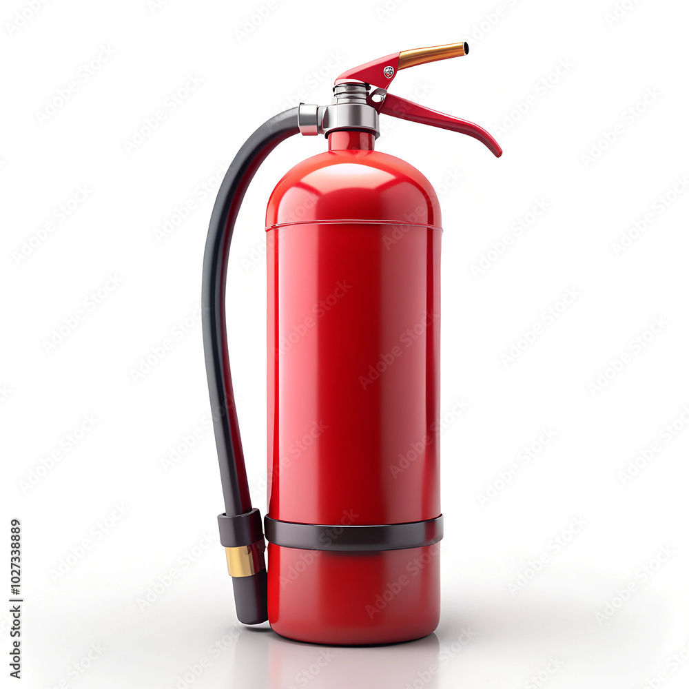 Obraz premium fire extinguisher isolated on white