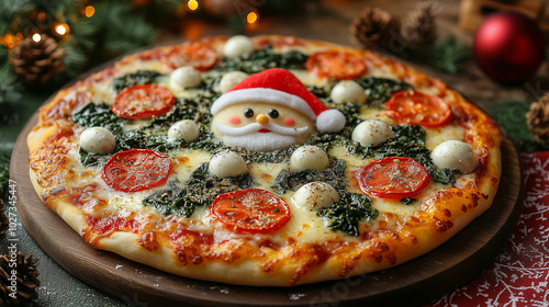 christmas pizza
