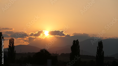 Sonnenaufgang am Semmering photo