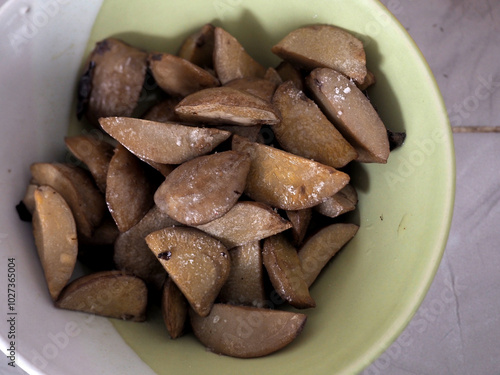 fried jengkol photo