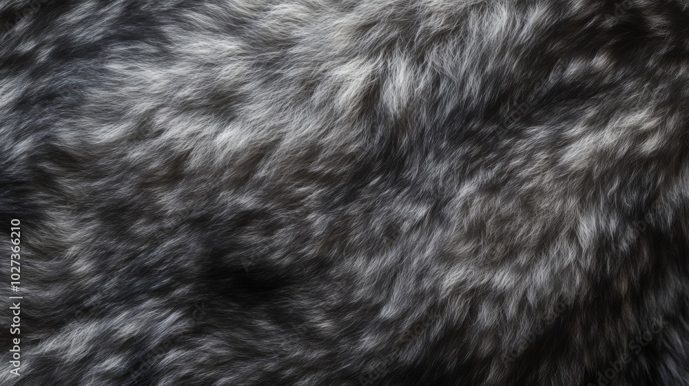 Close-up Texture of Gray and White Animal Fur Close-up Texture of Gray and White Animal Fur