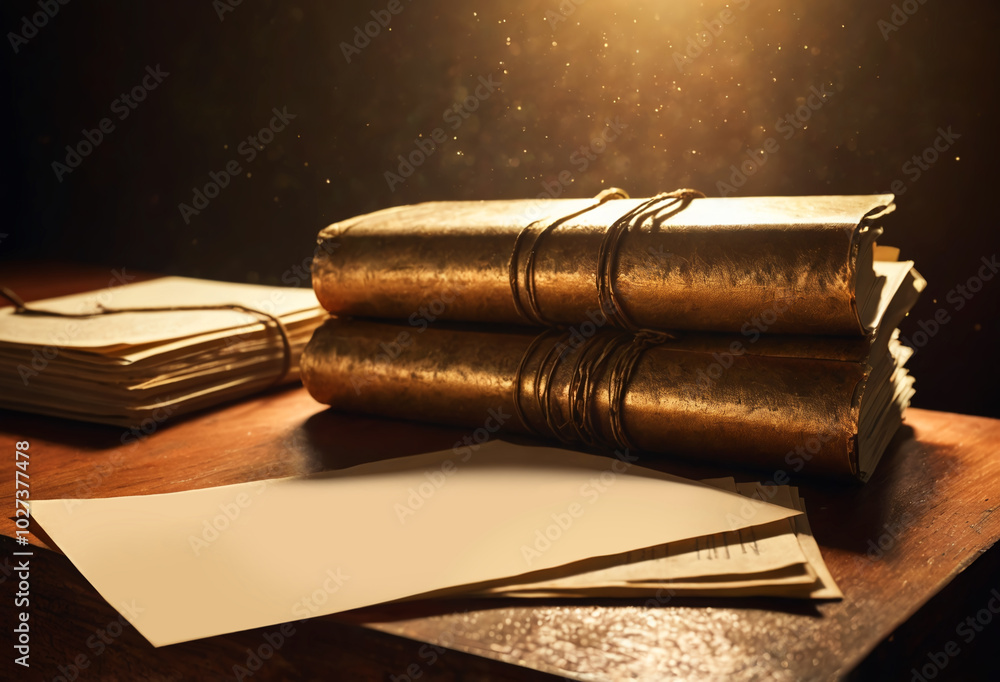 Ancient books. Generative AI Ancient books. Generative AI