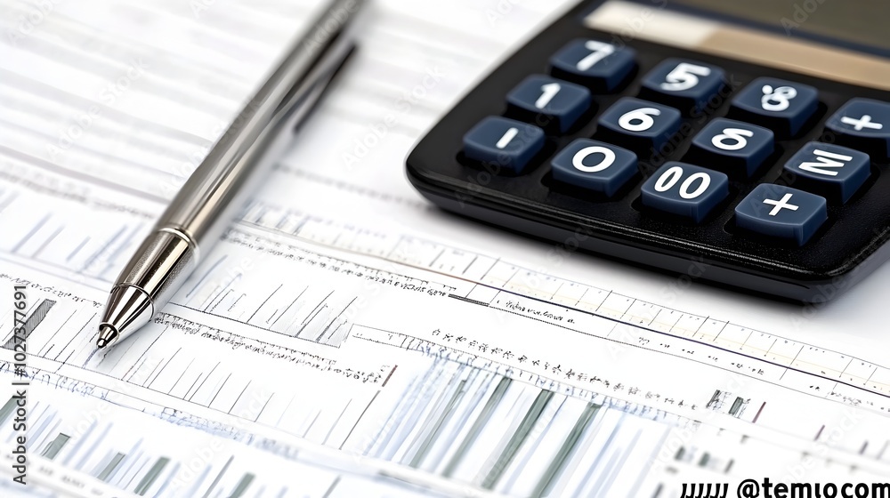 Detailed Spreadsheets and Financial Tools on Business Desk for Planning and Analysis Detailed Spreadsheets and Financial Tools on Business Desk for Planning and Analysis