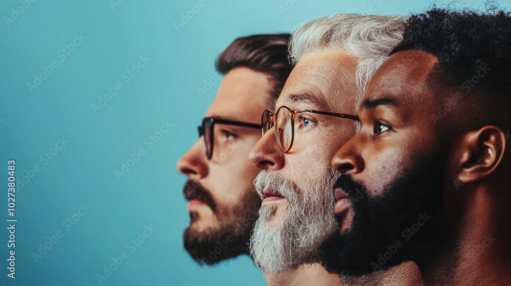 Fototapeta premium International Men's Day. an adult male