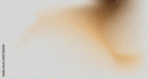 Light brown beige grainy gradient background pastel banner backdrop noise texture, copy space