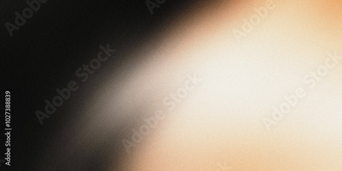 Gradient background with black and muted apricot tones, with smooth radial gradients and a delicate, serene blur, noise texture effect