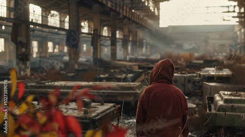 Warehouse packer at Textile factory with natureinspired landscapes shot on Hasselblad X1D camera