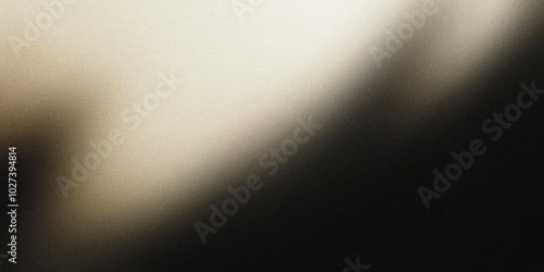 Gradient background with deep black and soft beige tones, featuring refined radial gradients and a subtle, ethereal blur, noise texture effect