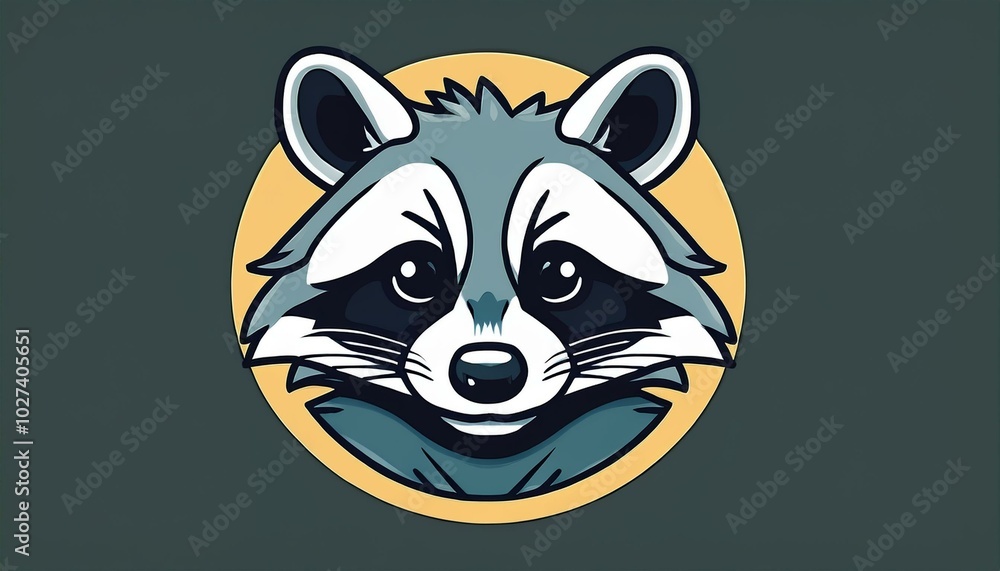 Süsser Waschbär Illustration Süsser Waschbär Illustration