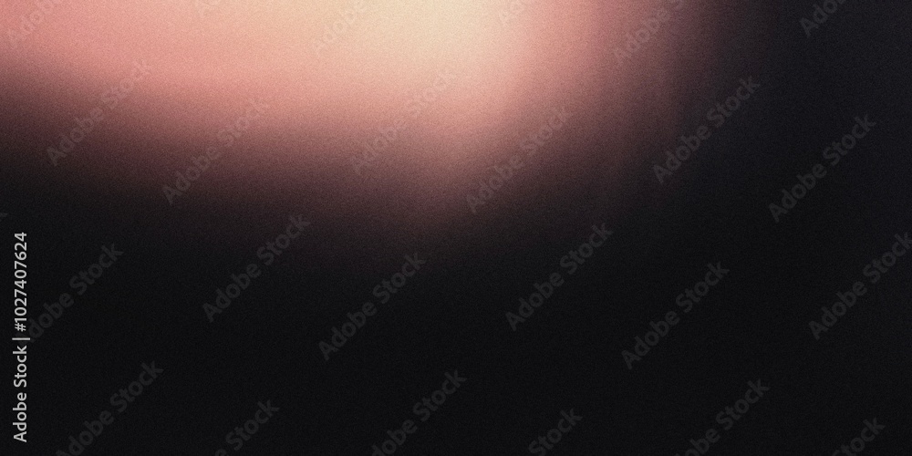 Gradient background with pitch black and pale rose tones, with flowing radial gradients and a light, serene blur, noise texture effect Gradient background with pitch black and pale rose tones, with flowing radial gradients and a light, serene blur, noise texture effect