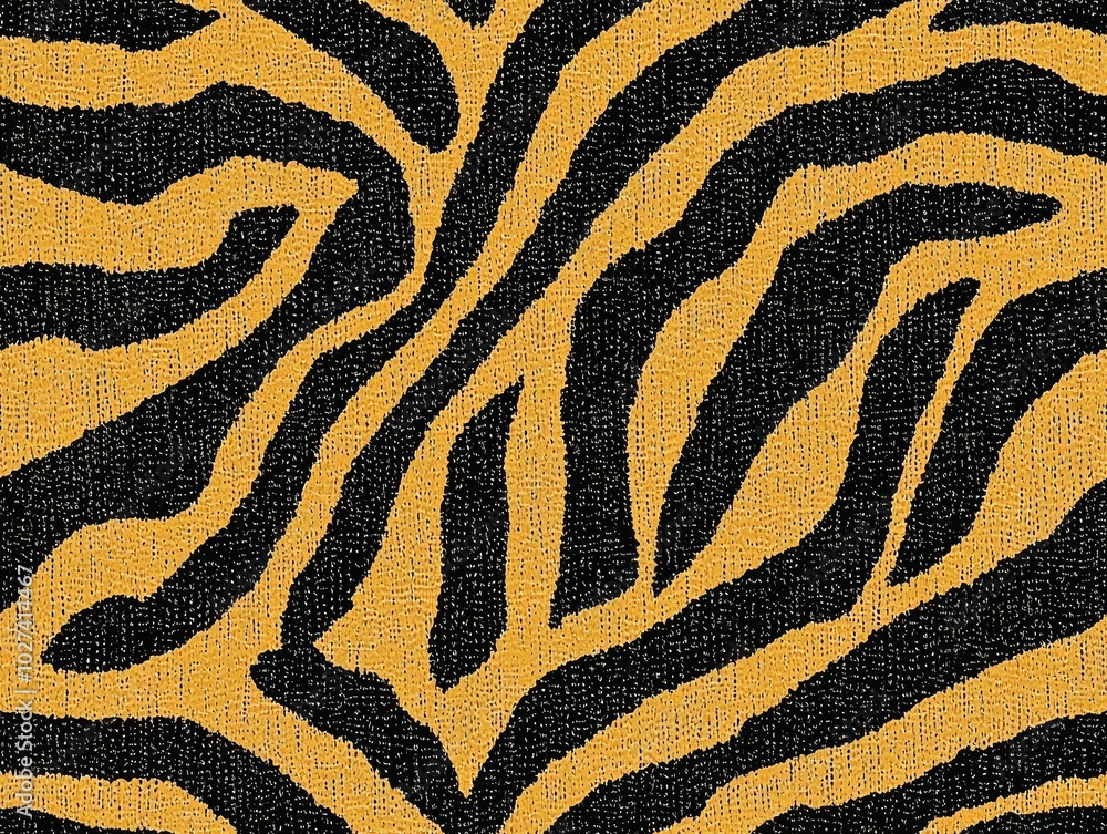 Fototapeta premium abstraction of Crepe paper made of zebra animal pattern for wallpaper or backgrounds , copy space for text,