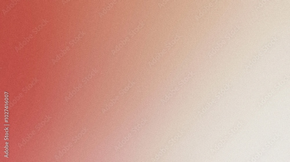Fototapeta premium Gradient background with red and muted peach tones, with soft radial gradients and a subtle, elegant blur, noise texture effect