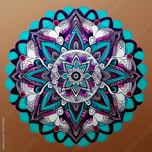 Intricate Symmetry The Art and Beauty of Mandala Designs photo